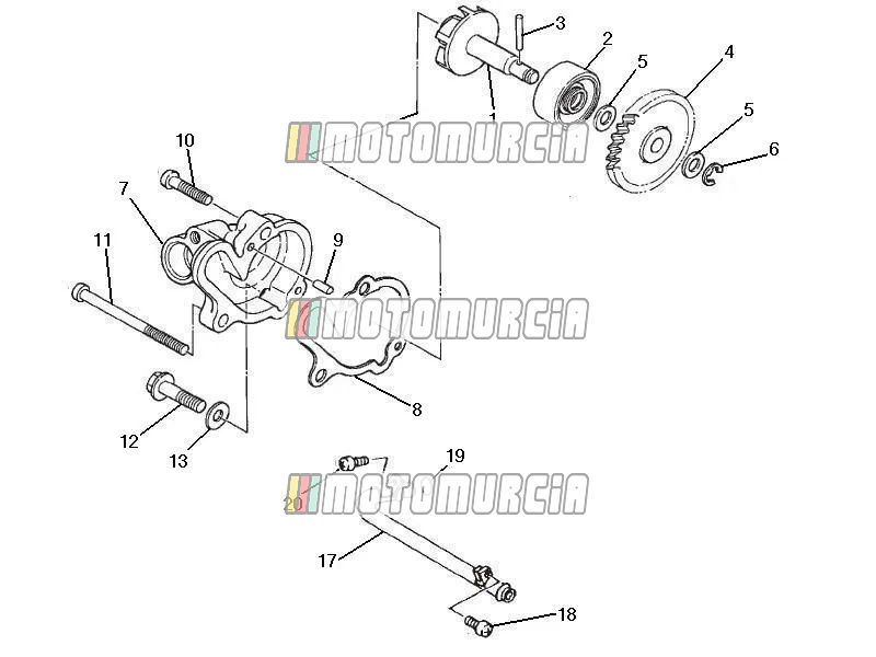 Pompe de refroidissement