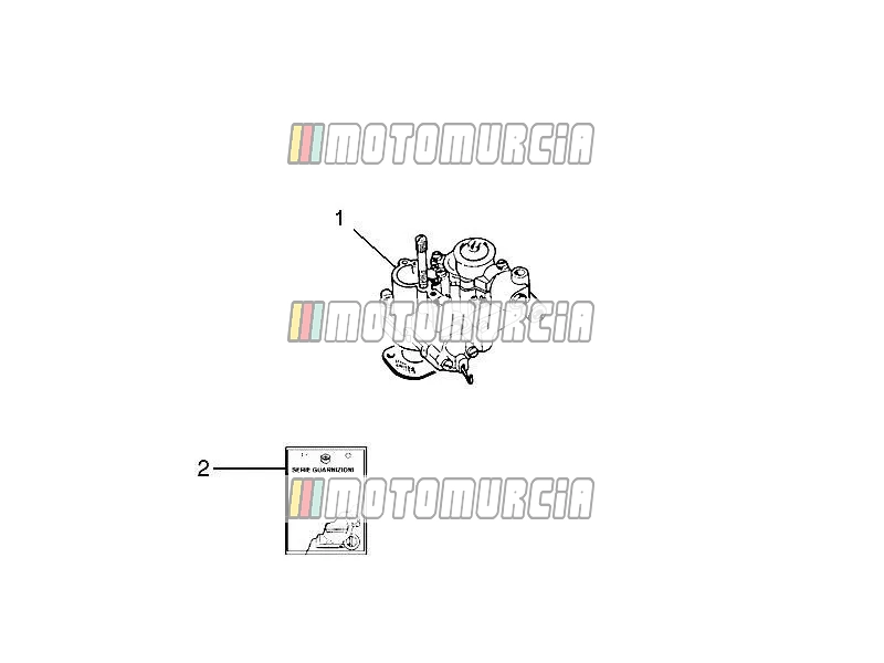 Carburettor, Assembly - Union Pipe
