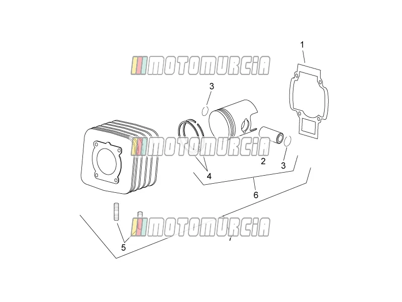 Motor »cilinder met zuiger