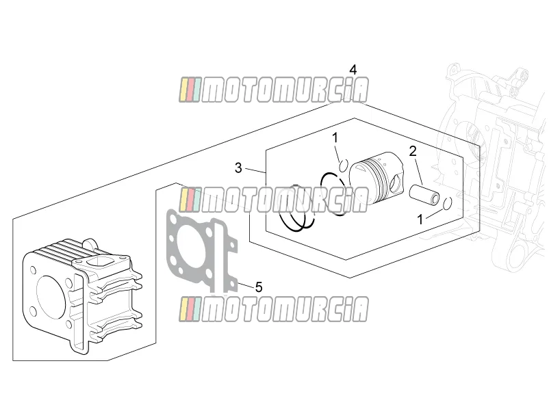 Motor » cilinder - zuiger