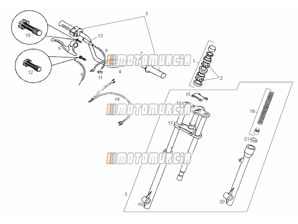 Fourche avant