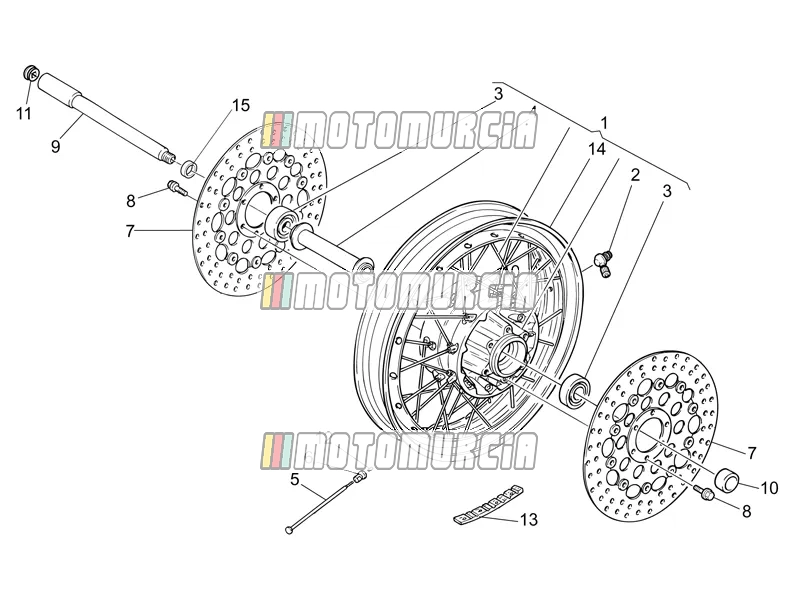Roue avant