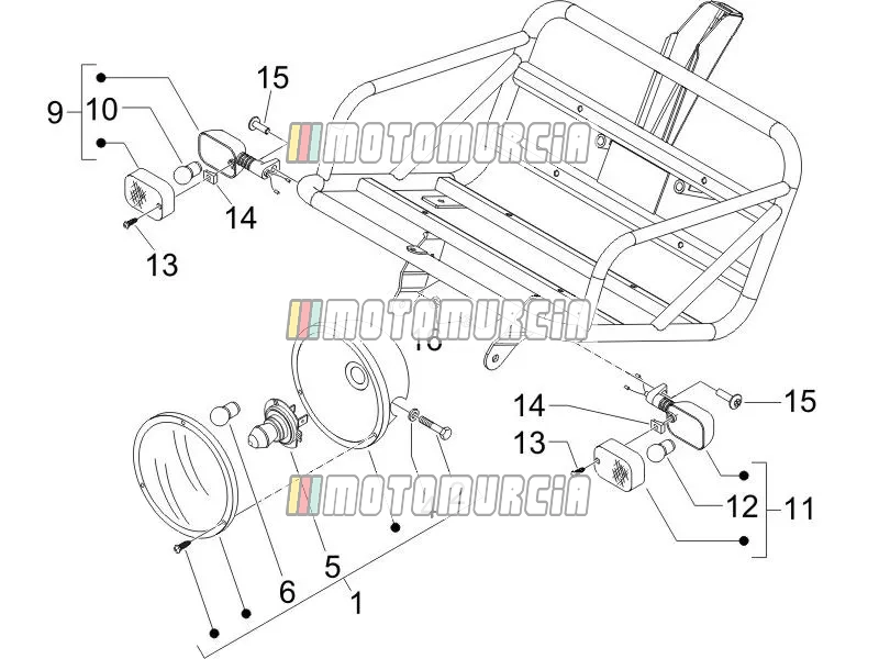 Phares avant - clignotants