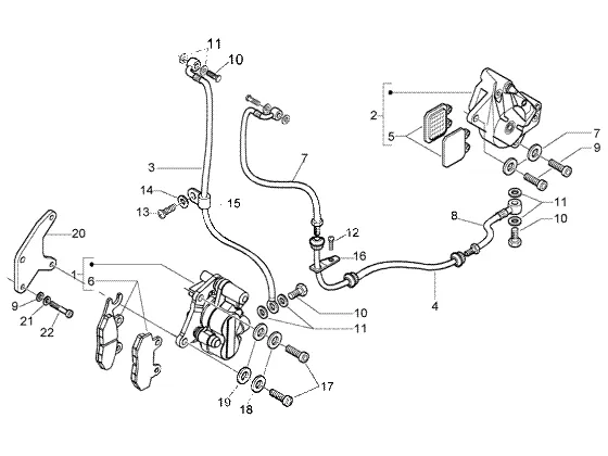 Brake Pipes-brake Calipers