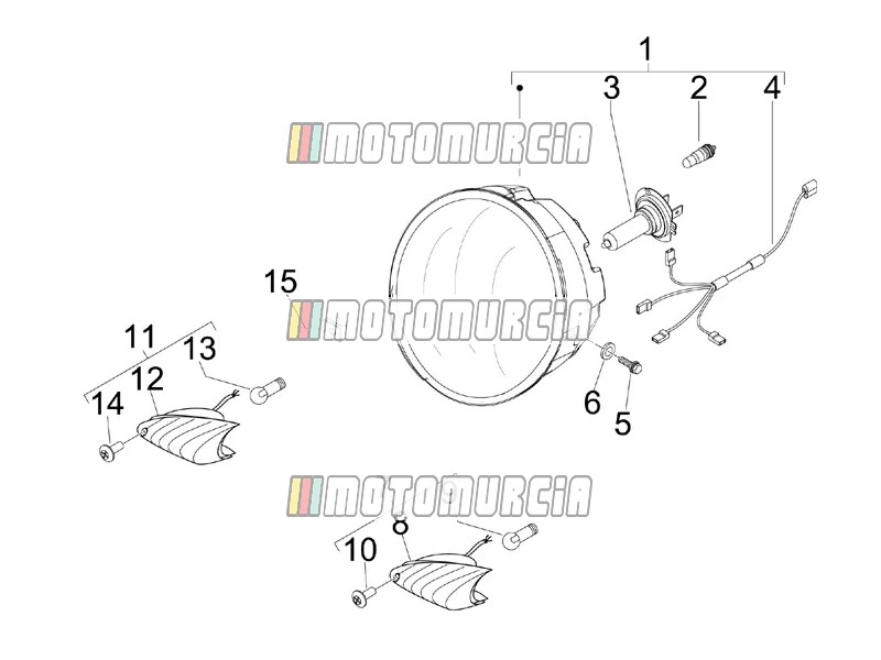 Phares avant - clignotants