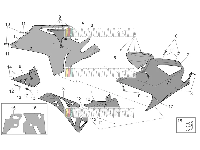 Front Body - Fairings I