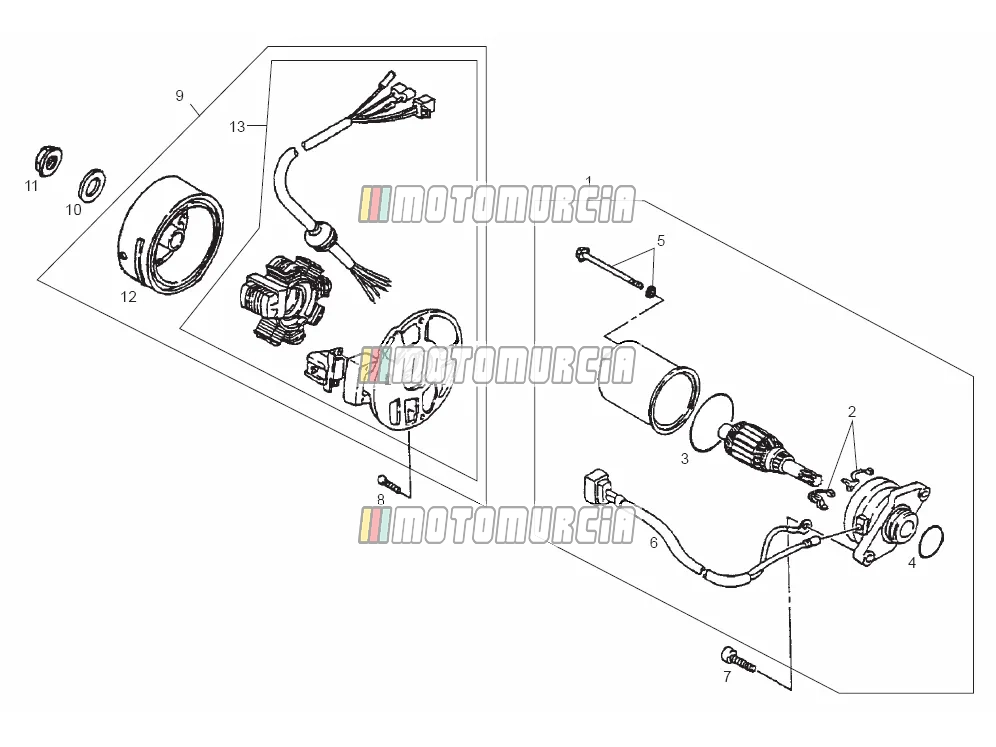 Cdi magneet assy
