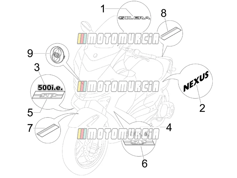 Platen - emblemen