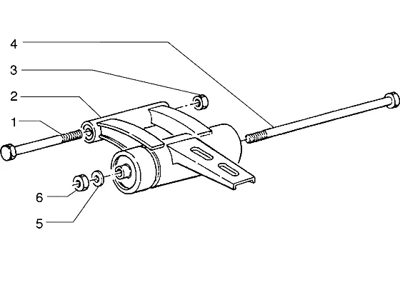 Bras oscillant