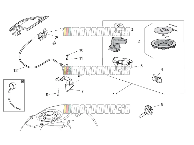 Hardwarekit voor slot