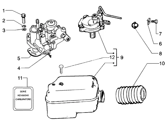 Filtre ? air carburateur