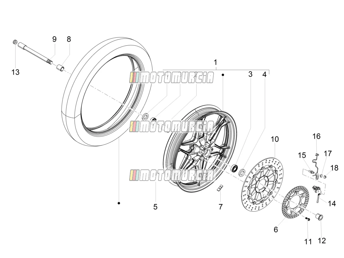 Roue avant II