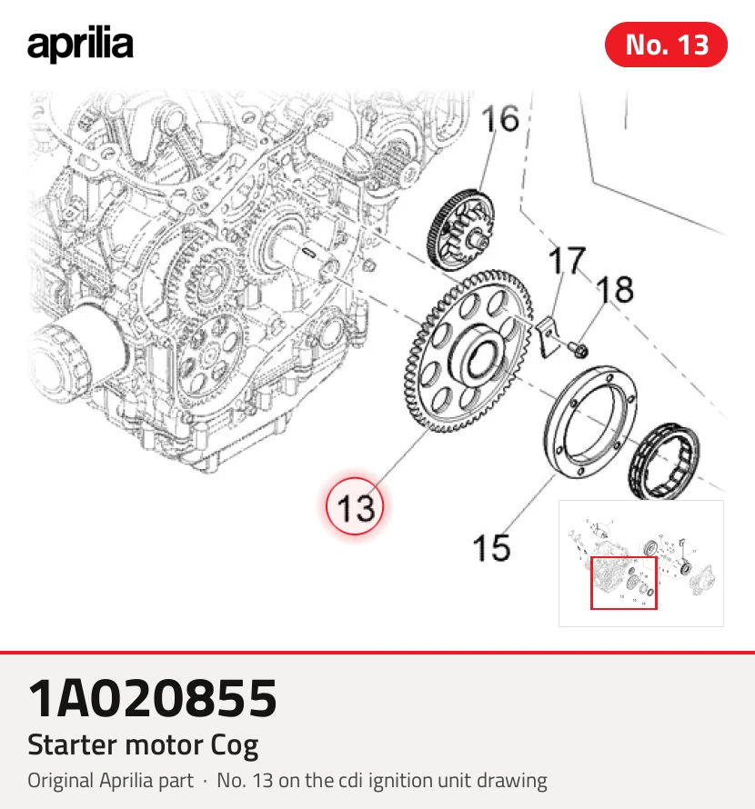 COG MOTOR STARTER