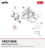 Conector da vela de ignição