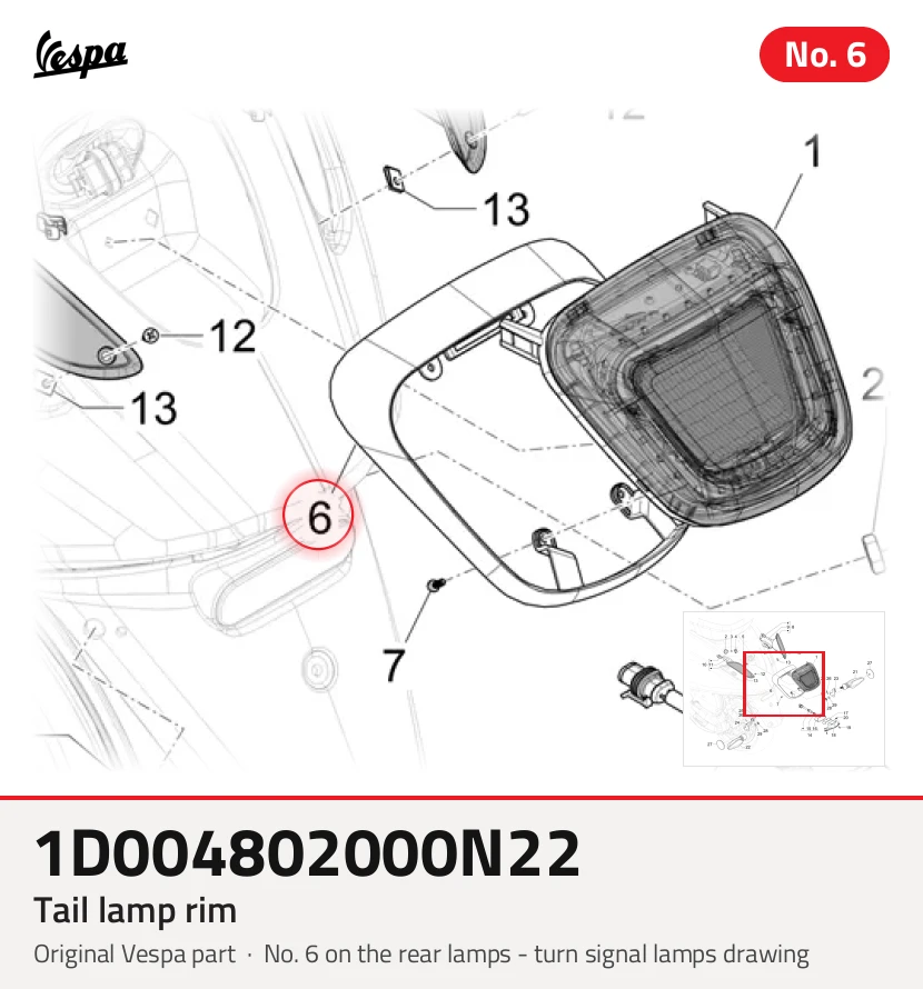 TAIL LAMP RIM
