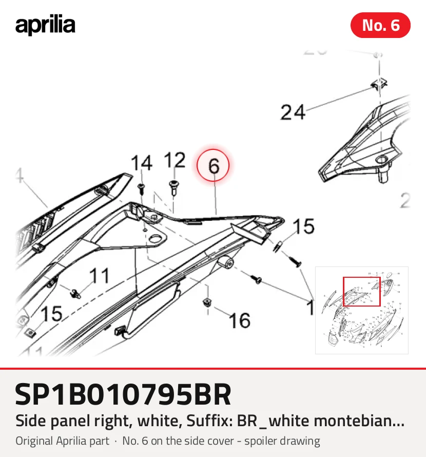 Panel lateral derecho, blanco, sufijo: BR_white montebianco / innocenza /544