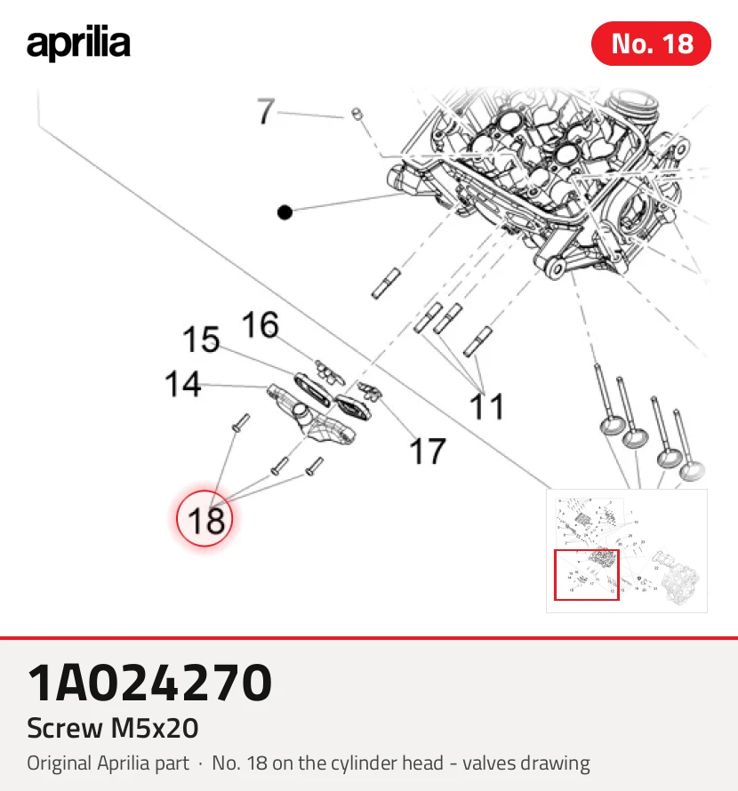 Tornillo M5X20