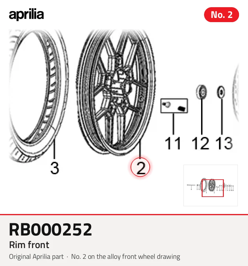 Rim front
