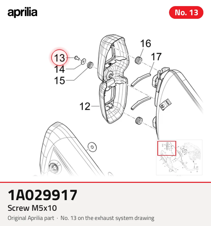 Schroef M5x10