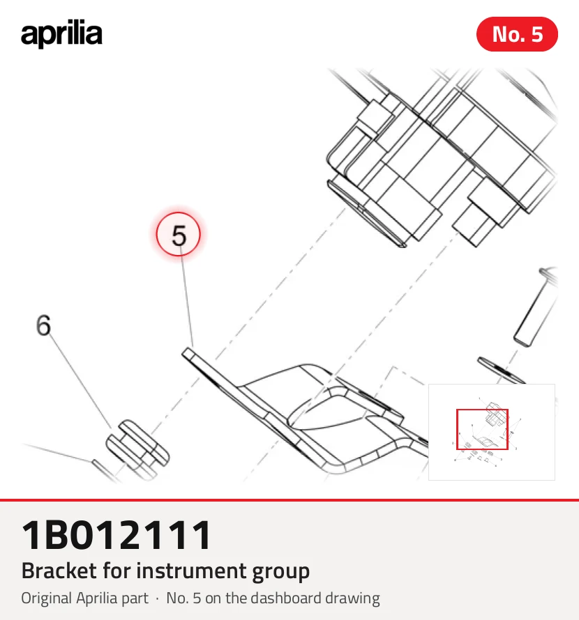 Wspornik dla grupy instrumentów