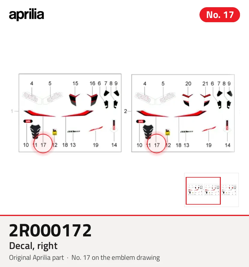 Dekor, rechts