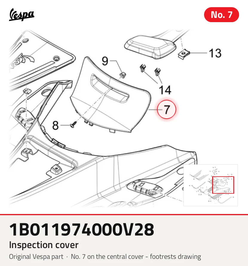Cubierta de inspección