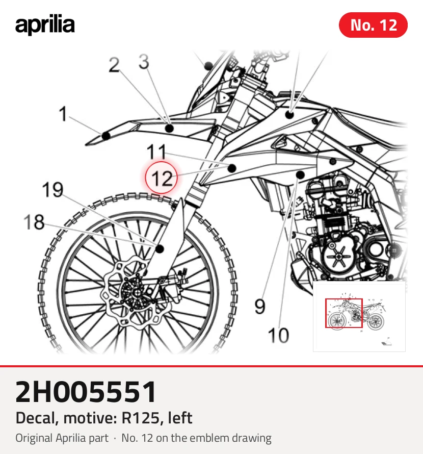 Dekor, Motiv: R125, links
