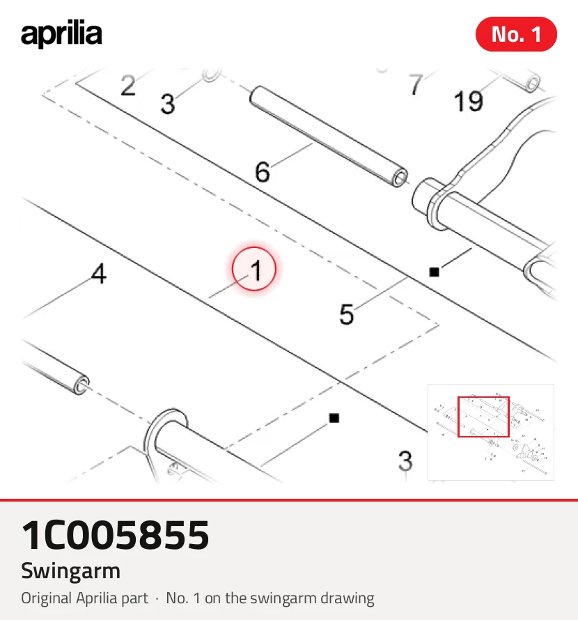 Bras oscillant