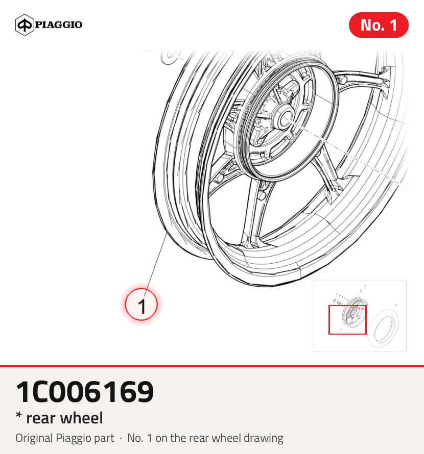 * REAR WHEEL