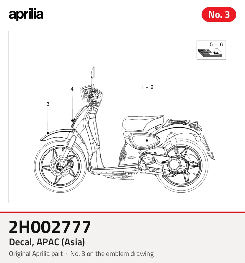 Sticker, APAC (Azië)
