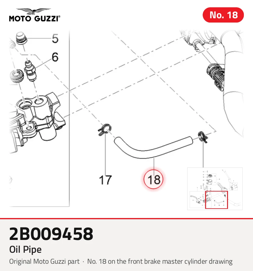 Tubo de óleo