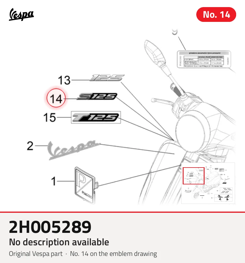 Platte „s125“