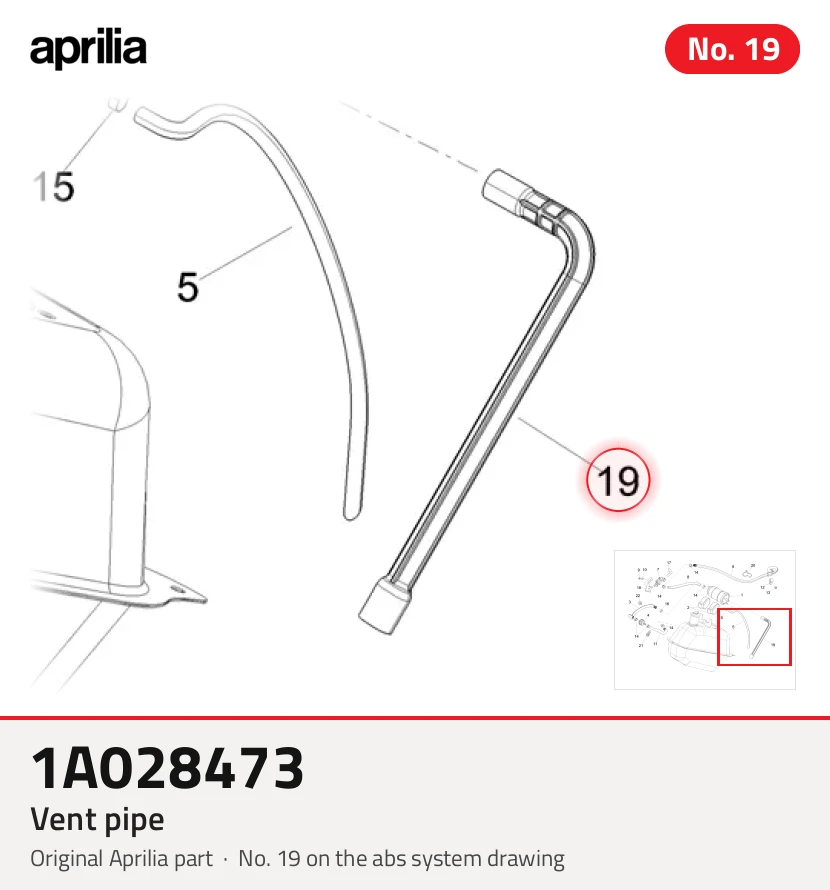Tubo de ventilación