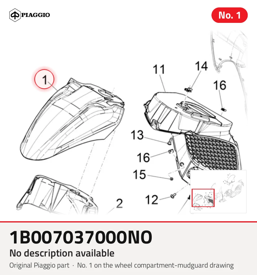 Front mudguard