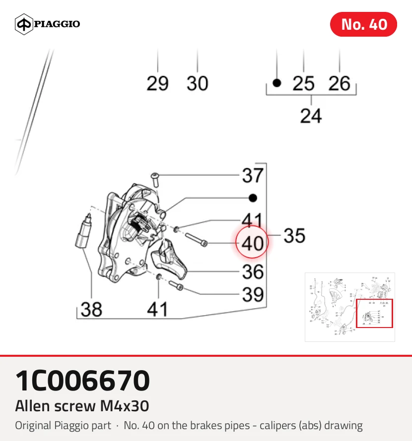 Vis creuse tête hexagonale M4x30