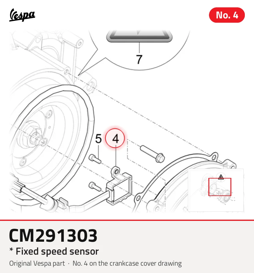 * Sensor de velocidad fijo