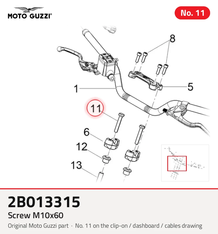 Screw M10x60