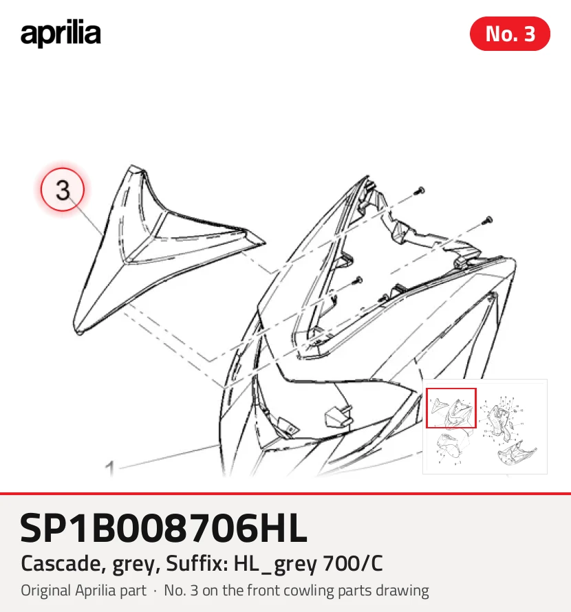 Cascade, grey, Suffix: HL_grey 700/C
