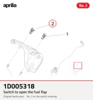 Switch to open the fuel flap