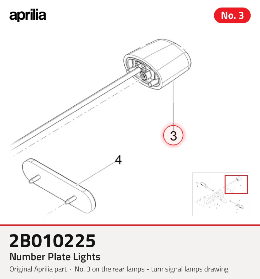 Number Plate Lights