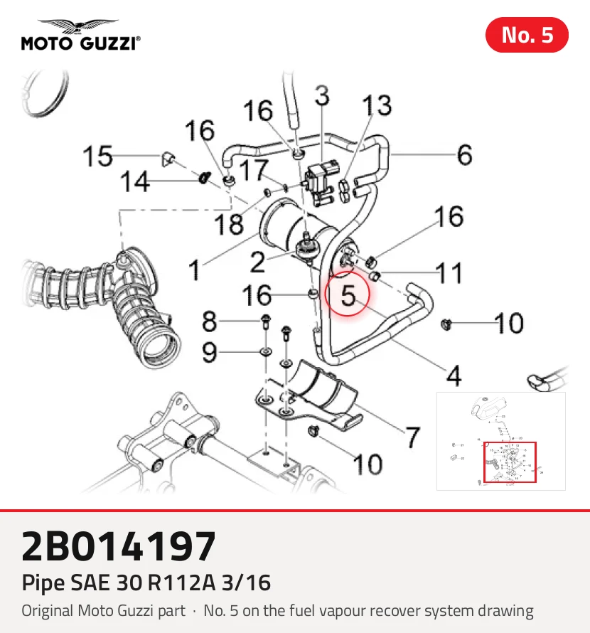 Rura SAE 30 R112A 3/16