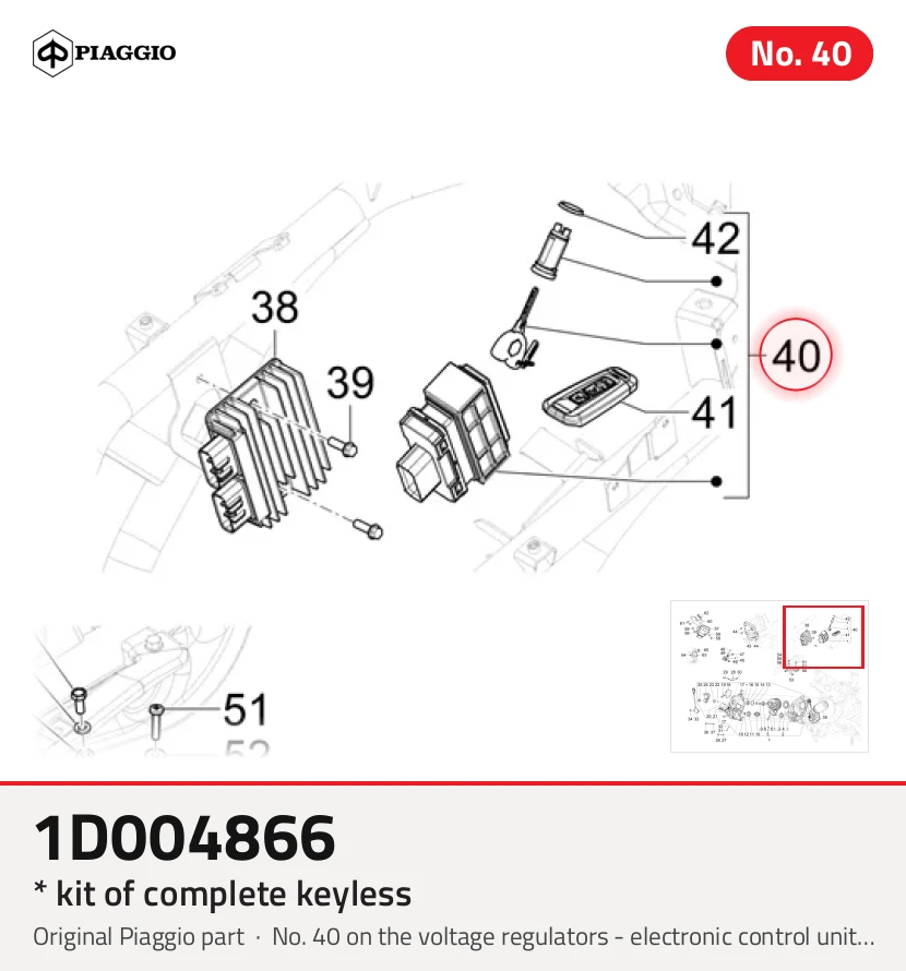 * Kit van complete keyless