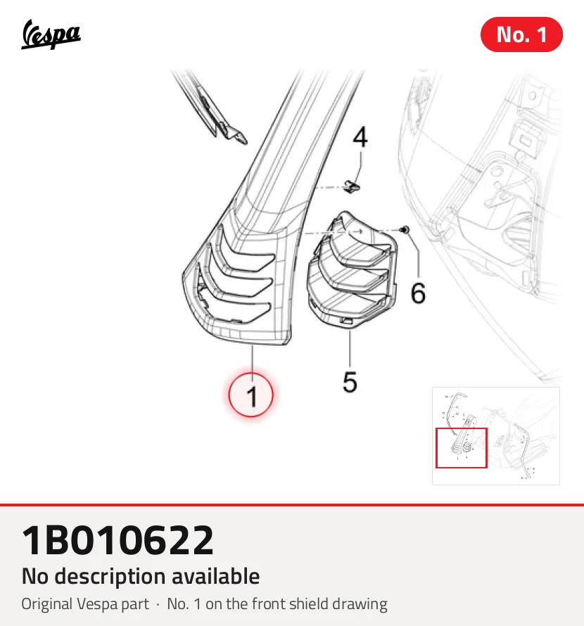 Lackierte Lenkungsabdeckung