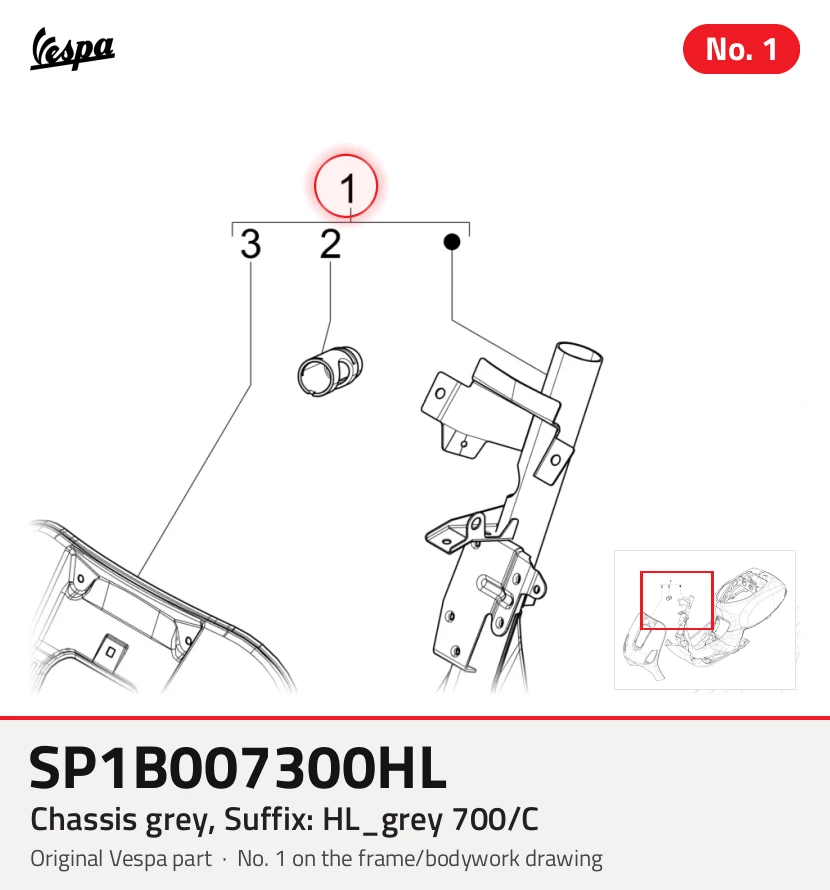 Chassis grey, Suffix: HL_grey 700/C