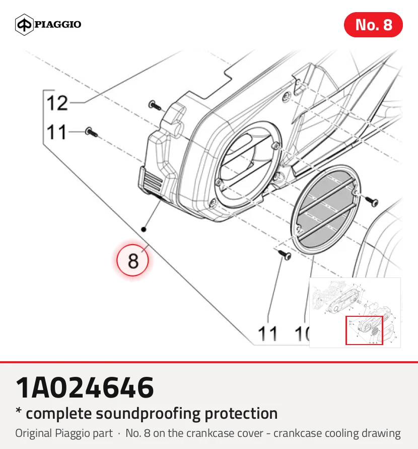 * Protección completa de insonorización