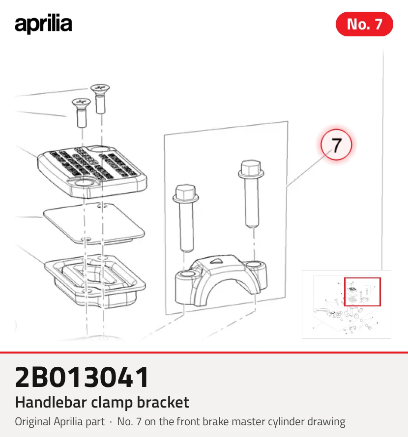 Handlebar clamp bracket