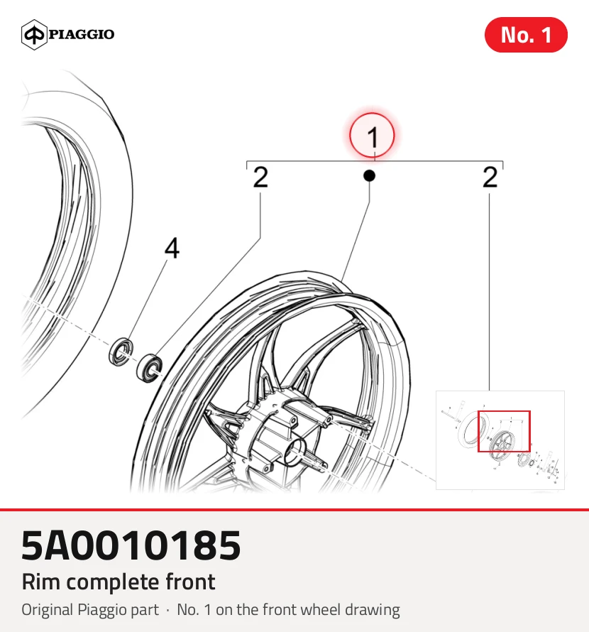 Cerchio anteriore completo
