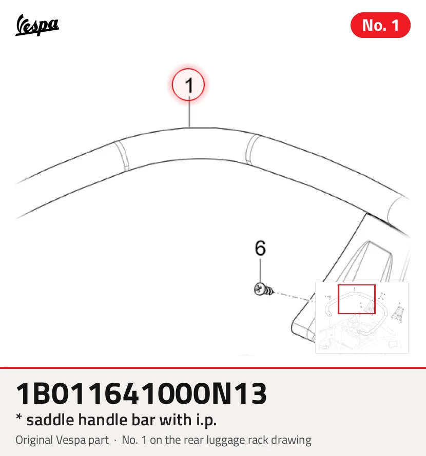 * Saddle Handle Bar met I.P.