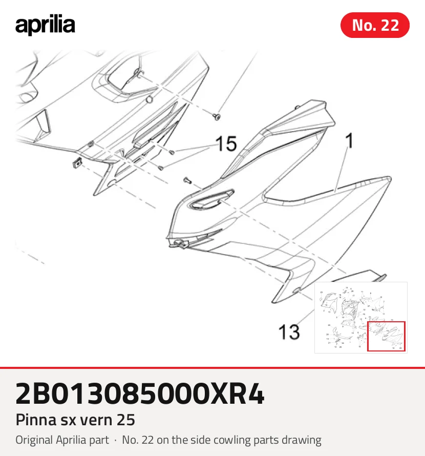 Pinna sx ver 25