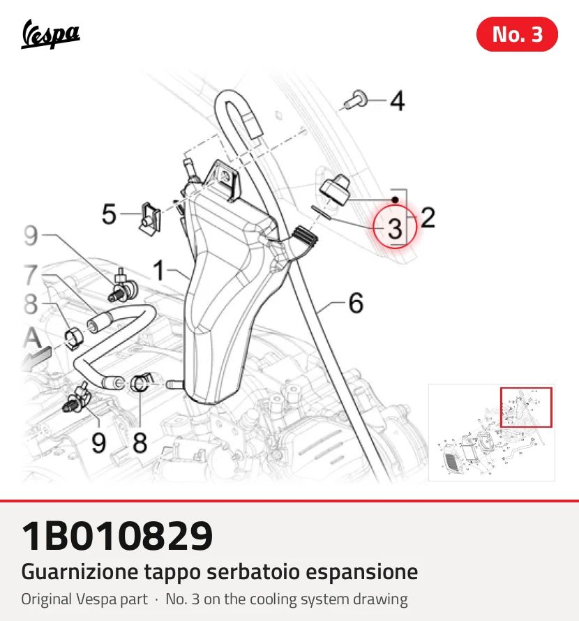 Guarnizion Tappo Serbatoio Espansione